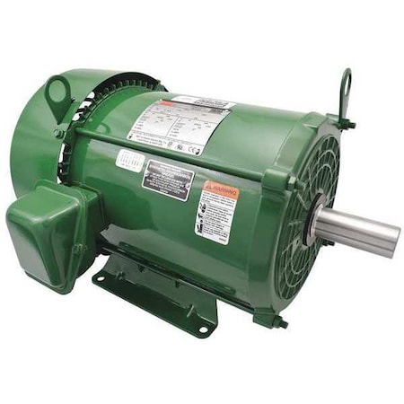 Dayton General Purpose Farm Duty Motor, 3-Phase, 10 HP, 230/460V AC, 1,760 Nameplate RPM, 215T Frame 35Z922