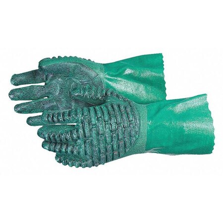 Superior Glove Nitrile Coated Glove, Impact Resist, M, PR NT230VSBM