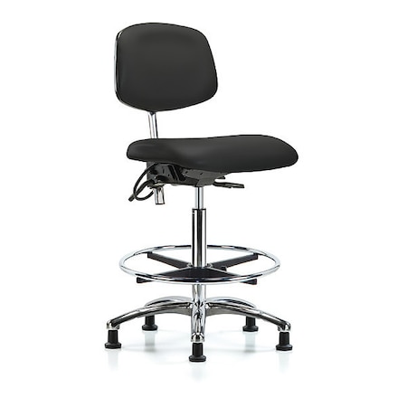 Zoro Select Ergonomic Chair, No Arms, 26-1/4" to 36" Height, Black BR-NECR-HBCH-CR-T0-A0-CF-EG-ESDBLK