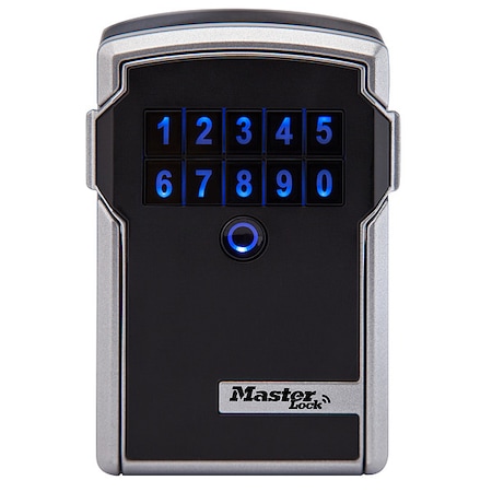 Master Lock Lock Box, Wall Mount, Metal, Electronic 5441ECWWG
