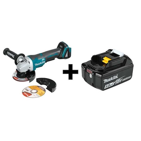Makita Cordless Angle Grinders XAG11Z/BL1850B