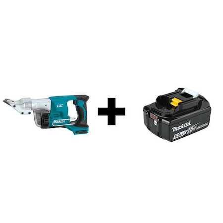 Makita Cordless Shear, Battery Included XSJ01Z/BL1850B