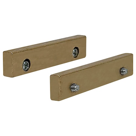 Panavise Replacement Jaws, Bench Vise, Brass 354