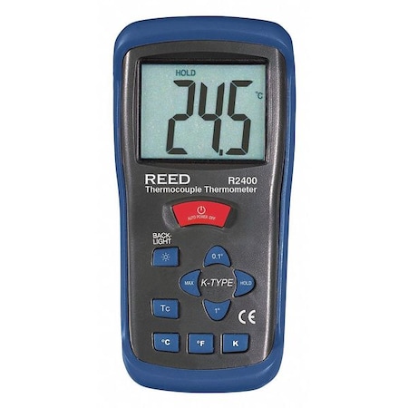 Reed Instruments Thermocouple Thermometer, Type-K R2400