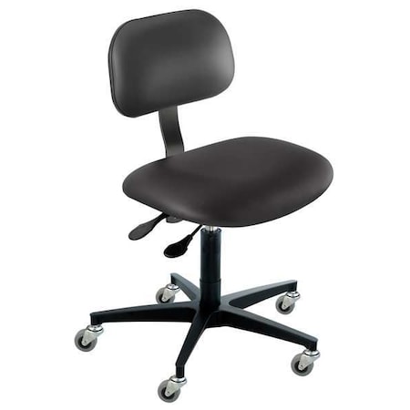 Biofit Ergonomic Chair, Vinyl, 17" to 22" Height, Black BTA-L-RC-T-XF-XA-06-P28540