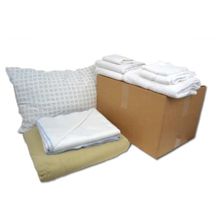 R & R Textile Bedding/Bath Kit, Emergency Shelter, Dorms X90001