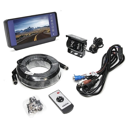 REAR VIEW SAFETY/RVS SYSTEMS Rear View Camera System, CCD, Replc Mirror RVS-770619N