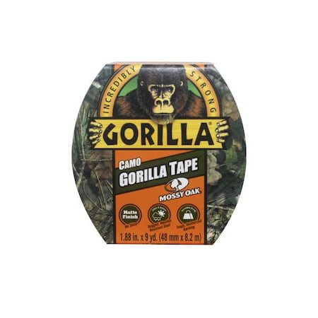 Gorilla Glue Duct Tape, 2 In x 9 yd, 13 mil, Camouflage 6010902
