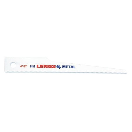 Lenox 4-9/10 in Reciprocating Saw Blade Set, LENOX, 25 PK 20423B418T