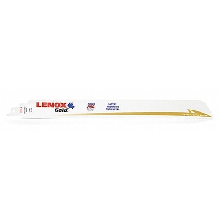 Lenox Reciprocating Saw Blade, 25 PK 21238B12114GR