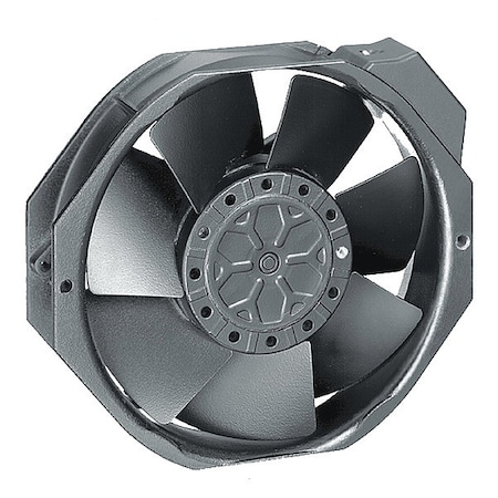 Ebm-Papst Axial Fan, 115V AC, 1 Phase, Aluminum, 5 15/16 in W. W2E142-BB05-01