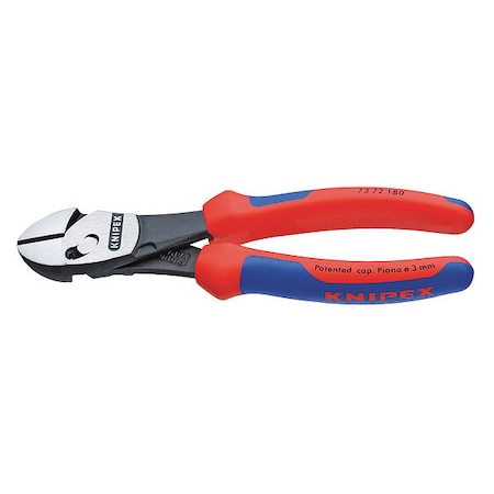 Knipex Twin-Force Diagonal Cutter 73 72 180 BK