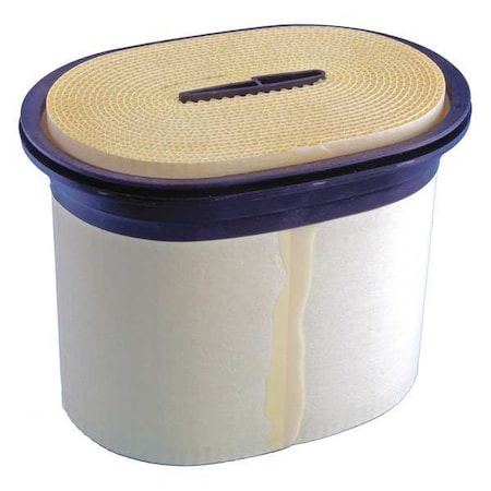 Luber-Finer Air Filter, Oval, 6-3/4in.H. LAF3236