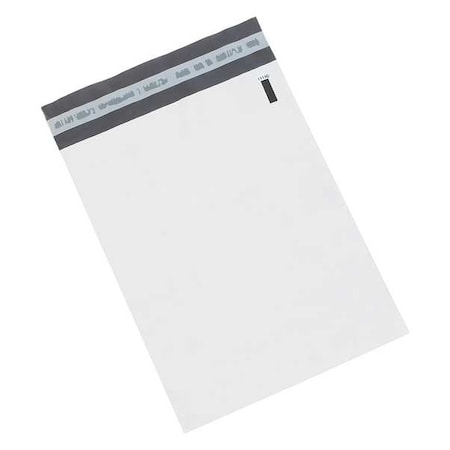 Zoro Select Poly Mailer, 9"x12", White, PK500 36DY89