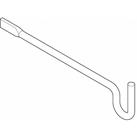 Kwikset 1087-01 Z/Plt Emer Key, PK100 81087-006