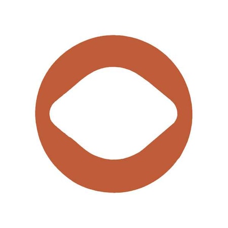 Hubbell Killark Conduit Fitting Gasket, Set Screw, Silicone, Electrostatically applied epoxy/polyester finish, Red VTGG1-S