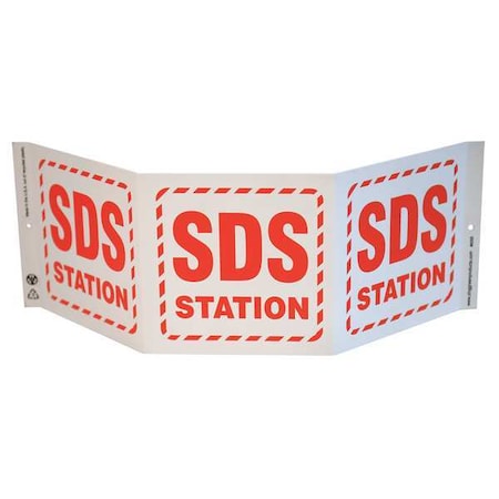 Zing Sign, STATION, Projecting, Plastic 6055