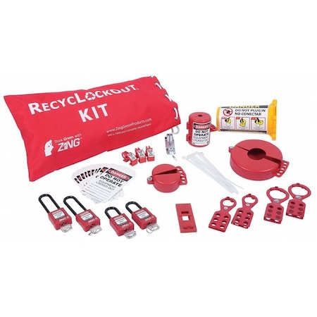 Zing Portable LockoutKit, ElectricalLockout, 35 7134