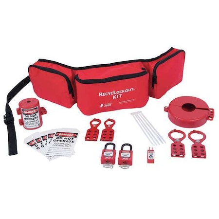 Zing Portable LockoutKit, ElectricalLockout, 20 7135