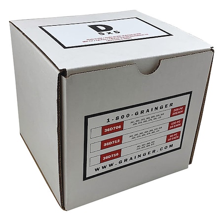 Zoro Select Slotted Shim Kit 5 x 5", Stainless Steel, 80 PCS 36D716