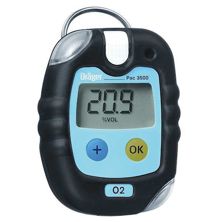 Draeger Single Gas Detector, O2 8322005 | Zoro