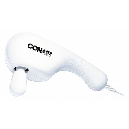 Conair Personal Massager, Wht, Plstic 542-3600-0000