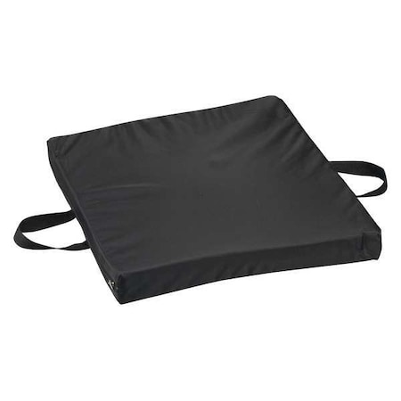 Dmi Gel Cushion, 16"L x 18"W Gel/Foam Black 513-7645-0200