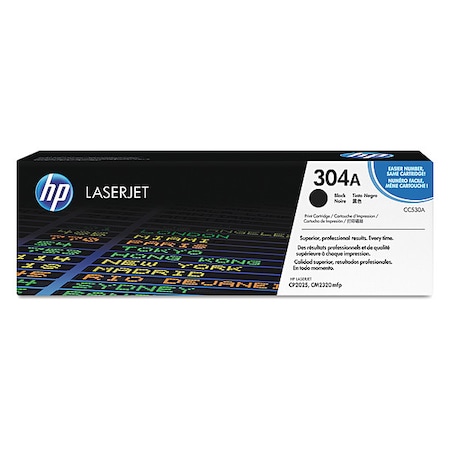 Hp Toner Cartridge, Black CC530A