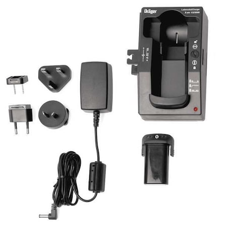 Draeger Battery Pack, Nickel, With Cradle 8318785