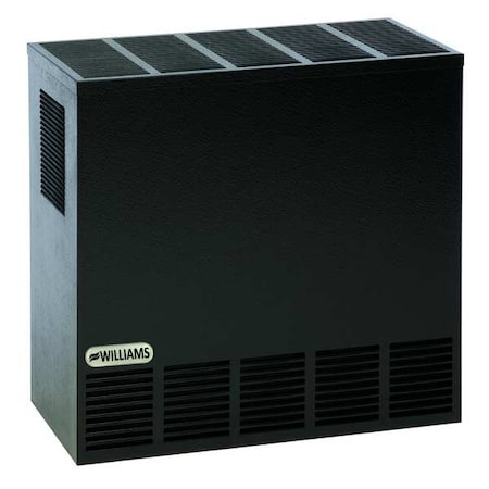 WILLIAMS COMFORT PRODUCTS Hearth Heater, Propane, Top Vent Vent Type, Gravity Convection 2001621A