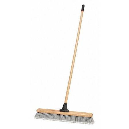 Harper LAITNER Gray Synthetic Fine Sweeping Push Broom 1425A