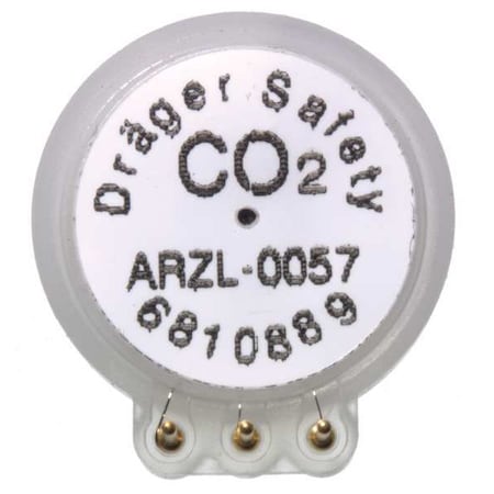 Draeger Sensor, Carbon Dioxide, 0 to 5 pct. 6810889
