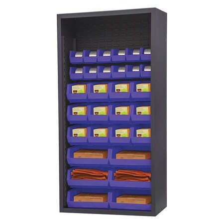 Durham Mfg Bin Cabinet, 36" W, 72" H, 24" D 5011-30-5295