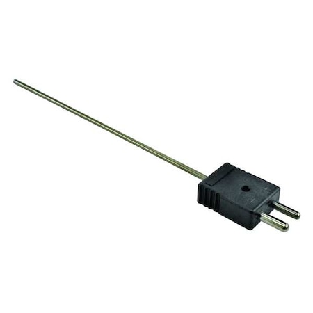 DAYTON Thermocouple Probe, Type J, 6inL, SS, 22 AWG 36GL12