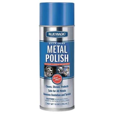 Blue Magic Shine Metal Polish, 10 Oz., Aerosol 230-06