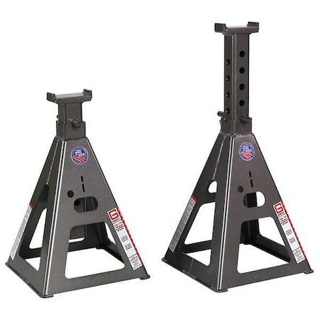 Gray Vehicle Stands, PR 35TF Stands