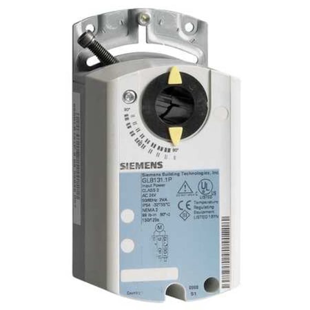 Siemens Electric Actuator, 88 in.-lb., Modulating GLB161.1P