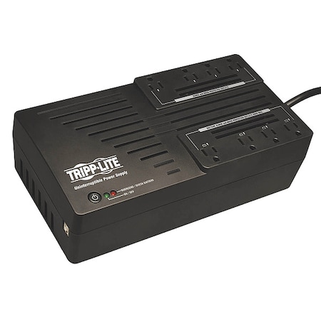 Tripp Lite UPS System, 700VA, Line Interactive, Out: 110/115/120V AC In: 120V AC AVR700U