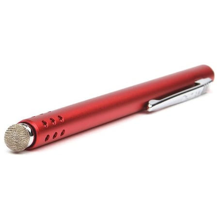 Lynktec Stylus Pen, TruGlide Fiber Tip, Red Clip LTTG-0001CRD