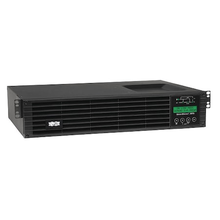 Tripp Lite UPS System, 1kVA, Online/Double Conversion, Out: 100/110/115/120/127V AC In: 100/115/120/127V AC SU1000RTXLCD2U
