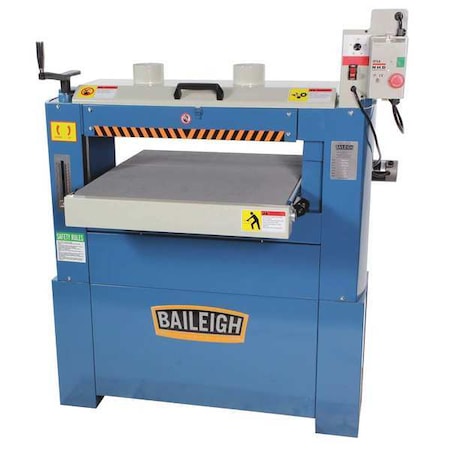 Baileigh Industrial Drum Sander, 3 HP, 220V, 60 Hz, 45 in. W SD-255