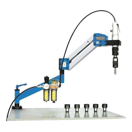 Baileigh Industrial Air Tapping Arm, 220 rpm, 33-1/3 In ATM-27-1000