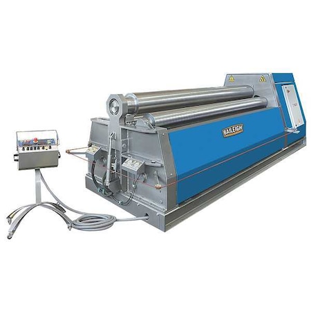 Baileigh Industrial Plate Bending Machine, 1/2 in. Cut W PR-10500-4