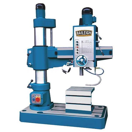 Baileigh Industrial Radial Floor Drill Press, 220V, 4MT RD-1000M