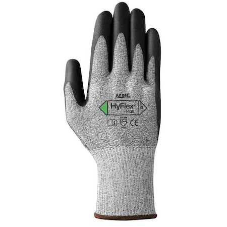 Ansell Cut Resistant Coated Gloves, Cut Level A3 , Dipped , Polyurethane , Smooth , XS 1 PR 11-435