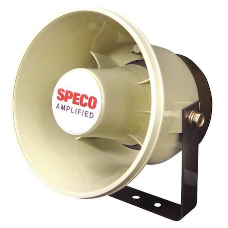 Speco Technologies PA Horn, Weatherproof, 20W, 6 In. ASPC20W