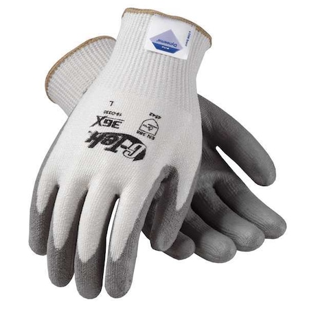 PIP Cut Resistant Coated Gloves, A4 Cut Level, Polyurethane, M, 1 PR 19-D330/M