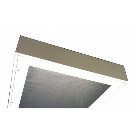 Cd Lighting Detention 2x2' Surface Mount Troffer DSA-22-F-4-17-UNV-EB-25CP/12PA