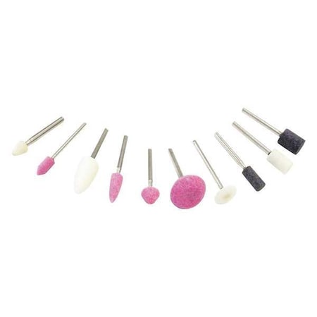 Zoro Select Mini Mounted Point Set, 10 pcs. 87865