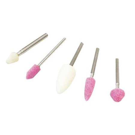 Zoro Select Mini Mounted Point Set, 5 pcs. 87866 | Zoro